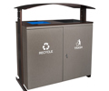 Ellipse Outdoor Two Stream Receptacle